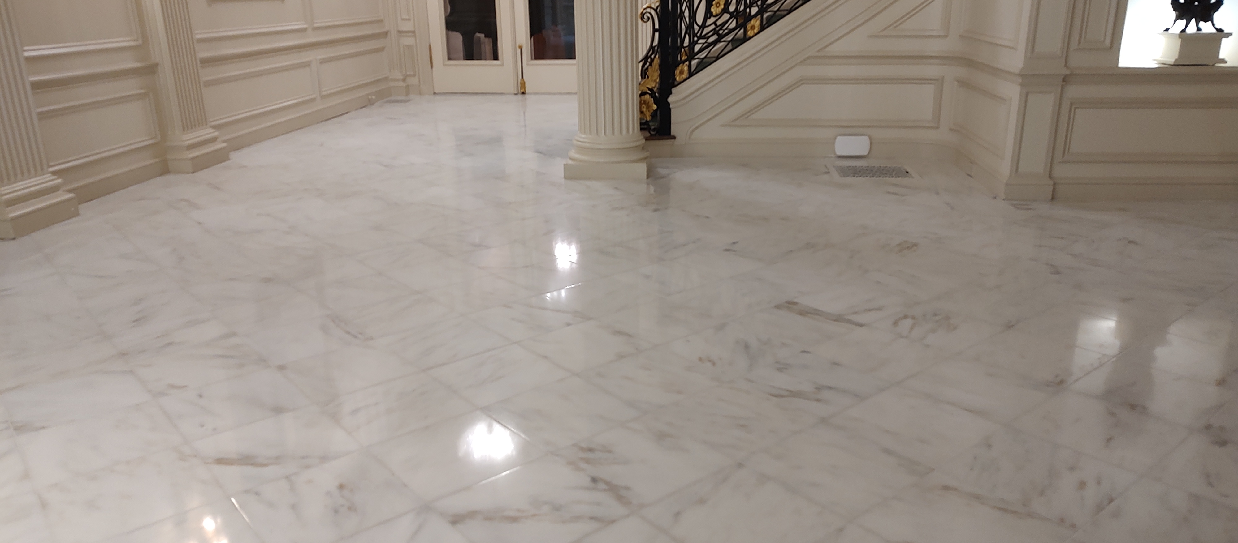 Polished Marble Flooring