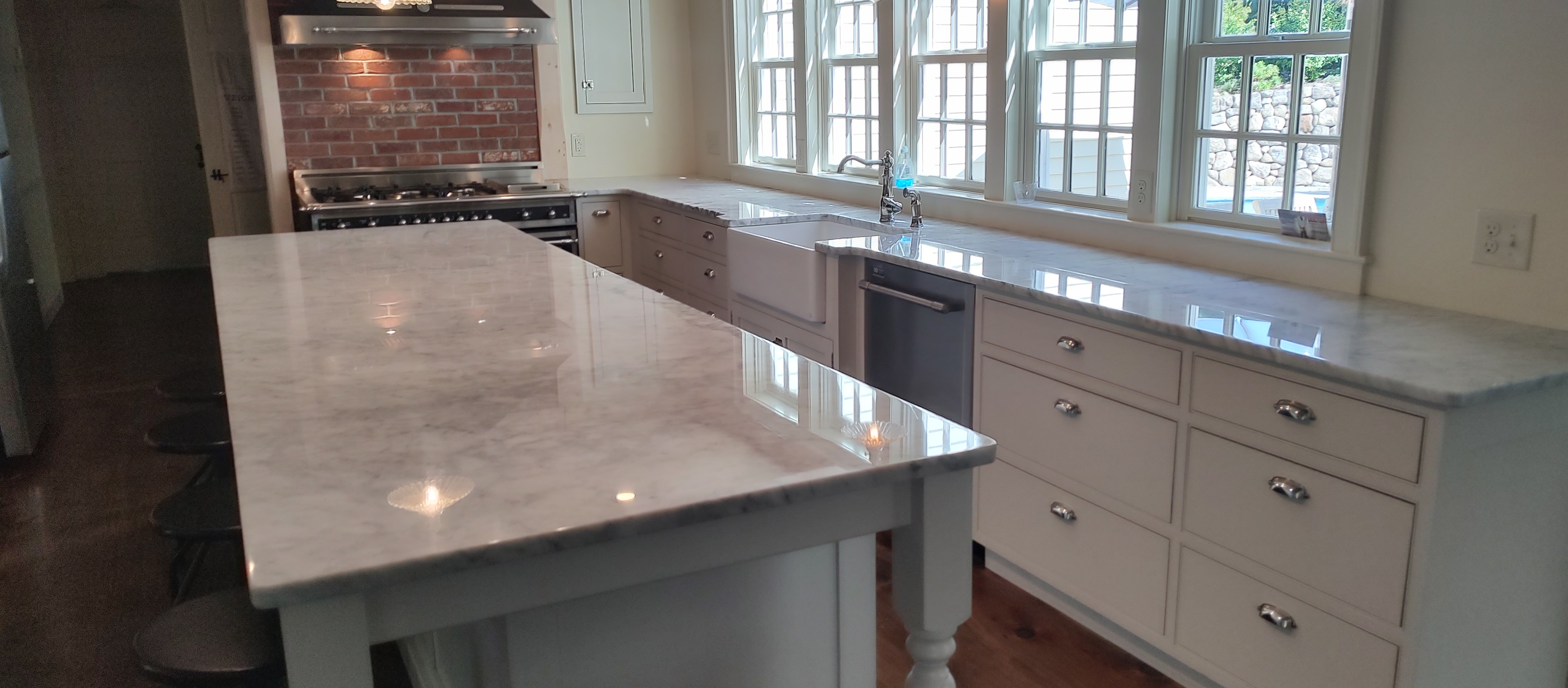 Large Polished Marble